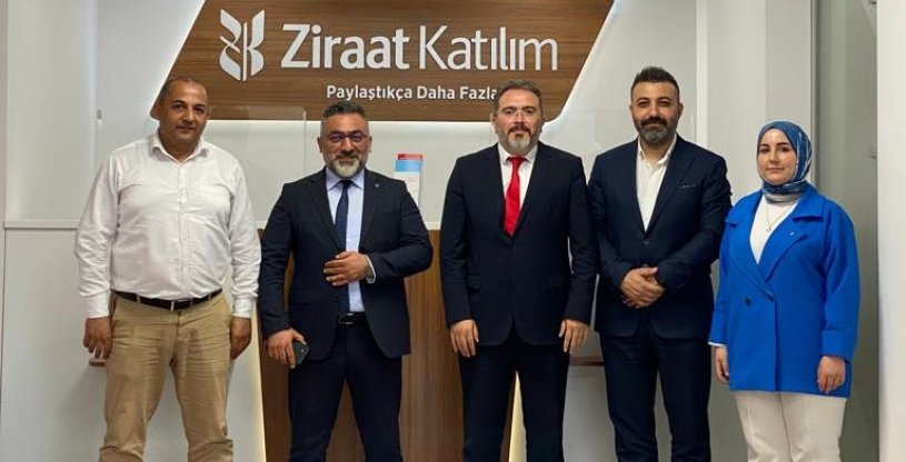 ZİRAAT VE HALK BANKASI İLE ZİRAAT KATILIM TOKAT ŞUBELERİ ZİYARET EDİLDİ