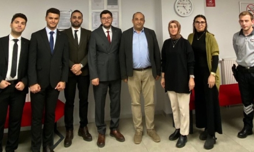 DOĞAN, ZİRAAT VE HALK BANKASI İLE ZİRAAT KATILIM AMASYA ŞUBELERİNİ ZİYARET ETTİ