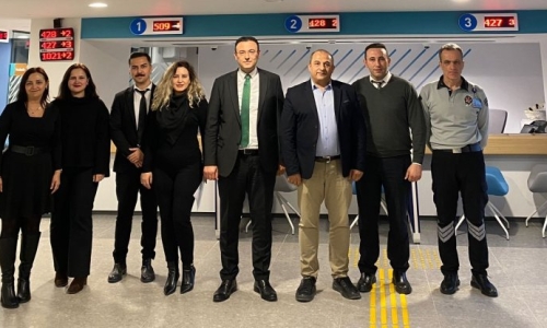 DOĞAN, ZİRAAT VE HALK BANKASI AYANCIK, DİKMEN VE GERZE ŞUBELERİNİ ZİYARET ETTİ